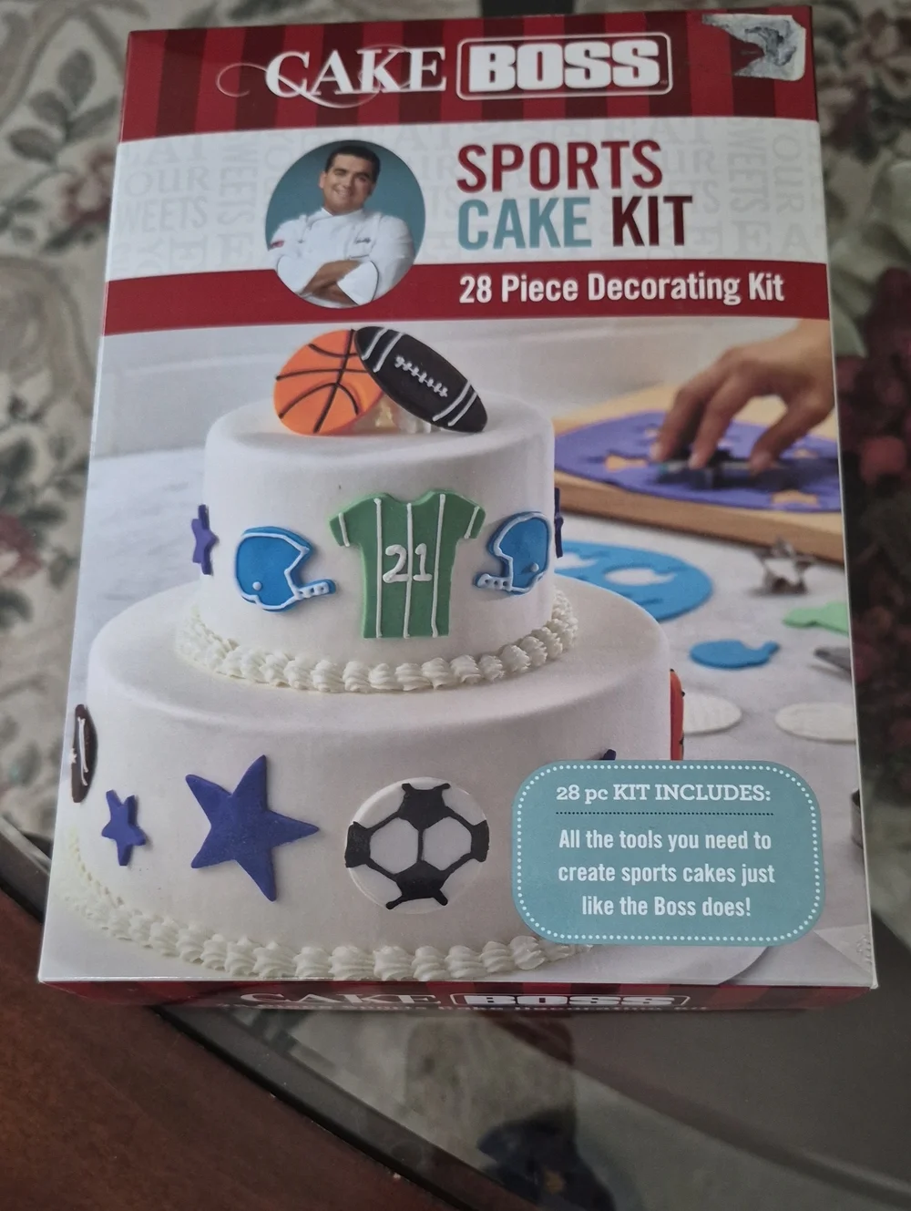 Cake Boss Sports Cake Decorating Kit - Multicolor
